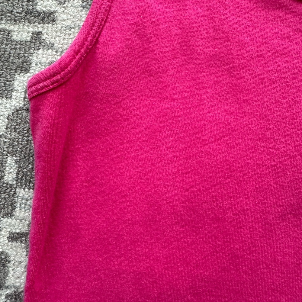 Mossimo Supply Co. Hot Pink Sleeveless Cotton Tank Top Cotton - Picture 7 of 11